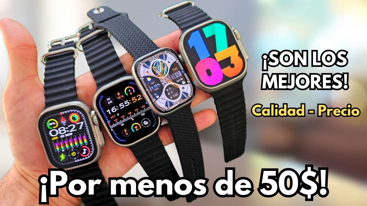¡Top Smartwatch Clones de 2024! Las Mejores Réplicas del Mercado