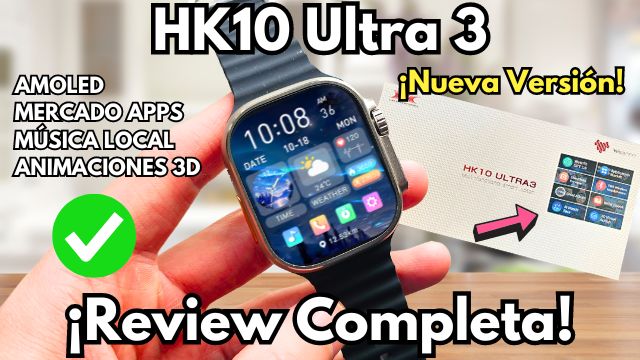 HK10 Ultra 3 ¿El Smartwatch MÁS Avanzado Hasta la Fecha? ¡Review COMPLETA!