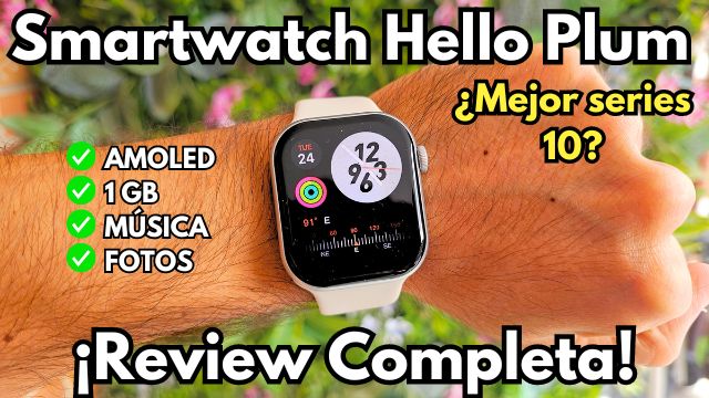 Hello Plum ¿NUEVO Smartwatch SERIES 10? ¡Review COMPLETA!