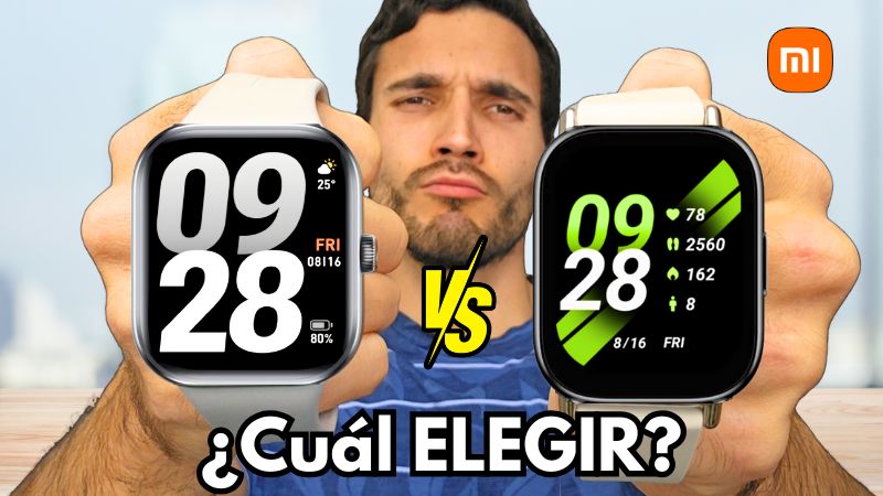 XIAOMI REDMI WATCH 5 VS REDMI WATCH 5 LITE ¿Merece la pena PAGAR MÁS?