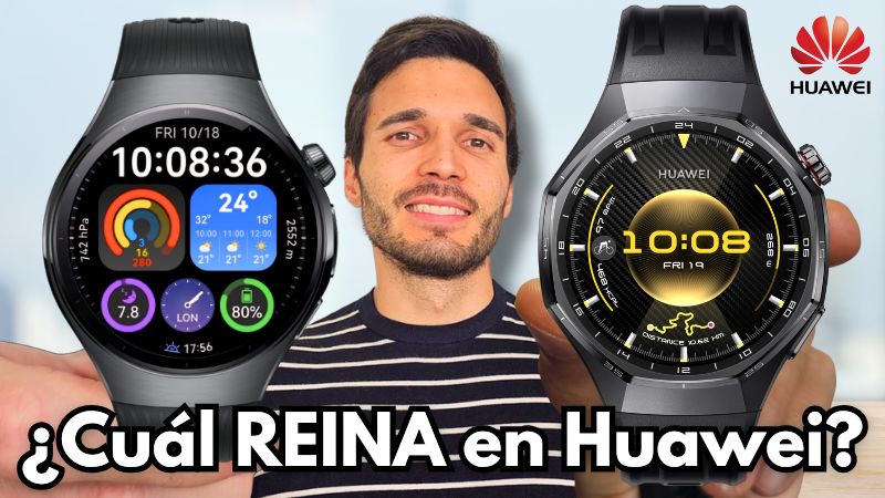 ¡Dilema TOTAL! Huawei Watch 5 vs GT 6 Pro ¿Cuál VALE MÁS la PENA?