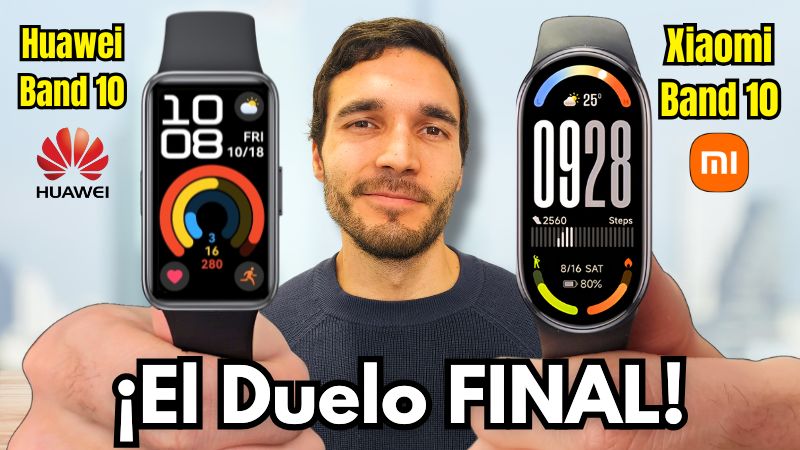 Xiaomi Band 10 vs Huawei Band 10 ¿Cuál es la MEJOR Smart Band para COMPRAR?
