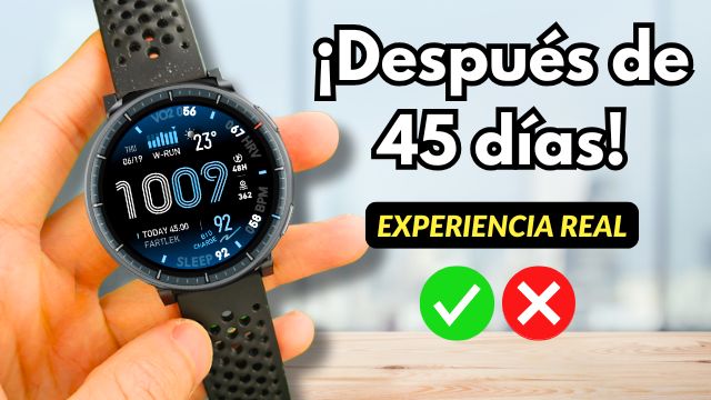 ¿Vale la pena el Amazfit Active Max tras casi 2 meses de uso? Mi experiencia real