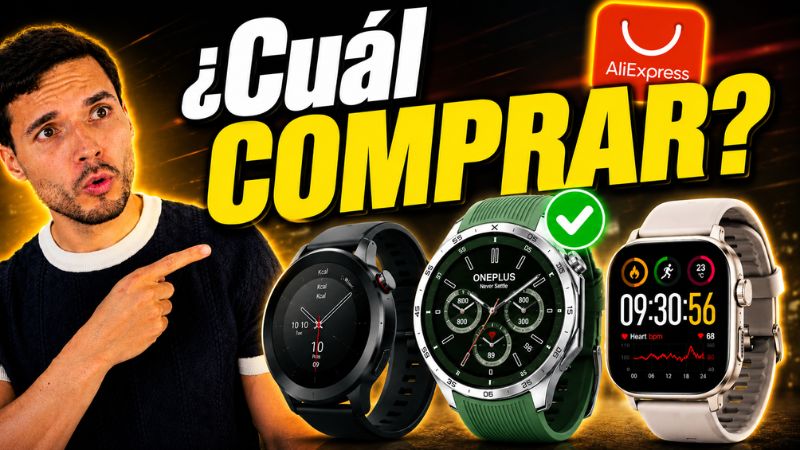TOP 15 MEJORES SMARTWATCH de ALIEXPRESS en 2026 ¿Cuál COMPRAR?
