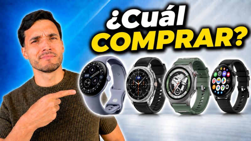 MEJORES SMARTWATCH ANDROID de 2026 ¿Cuál COMPRAR?